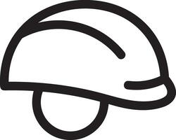 Safety helmet icon symbol image vector. Illustration of the head protector industrial engineer worker design image vector