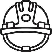 Safety helmet icon symbol image vector. Illustration of the head protector industrial engineer worker design image vector