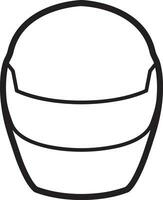 Safety helmet icon symbol image vector. Illustration of the head protector industrial engineer worker design image vector