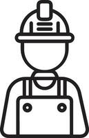 Safety helmet icon symbol image vector. Illustration of the head protector industrial engineer worker design image vector