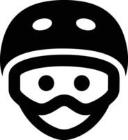 Safety helmet icon symbol image vector. Illustration of the head protector industrial engineer worker design image vector