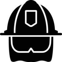 la seguridad casco icono símbolo imagen vector. ilustración de el cabeza protector industrial ingeniero trabajador diseño imagen vector