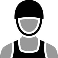 Safety helmet icon symbol image vector. Illustration of the head protector industrial engineer worker design image vector