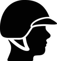 Safety helmet icon symbol image vector. Illustration of the head protector industrial engineer worker design image vector