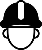 Safety helmet icon symbol image vector. Illustration of the head protector industrial engineer worker design image vector