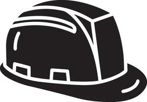 Safety helmet icon symbol image vector. Illustration of the head protector industrial engineer worker design image vector