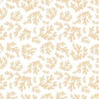 seamless pattern with corals. Background with corals . Flat colorful vector illustration.