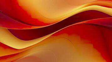 An Abstract Background in Organic Shapes and Colorful Gradients. AI Generative photo