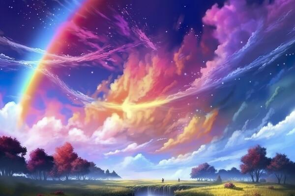 Anime background, Fantasy landscape, Anime scenery