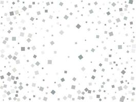 Light silver glitter confetti background. White holiday texture. vector