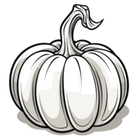 skön halloween pumpning ClipArt - ai generativ png