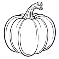 Beautiful Halloween Pumpking Clipart - Ai Generative png