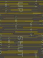 Vector abstract background or seamless pattern in brutalism style. Modern techno banner with stripes.