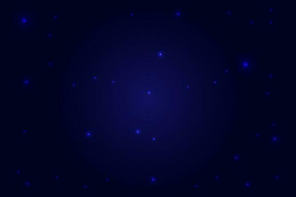 Abstract Galaxy Background Vector Illustration. Night Cosmic Space Sky With Shining Stars. Starry Light, Milky Way Backdrop. Stardust In Universal Banner