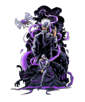 the king of hell gojo png