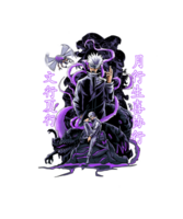 gojo king of hell for tshirt design png