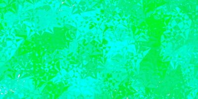 Light green vector texture with random triangles.