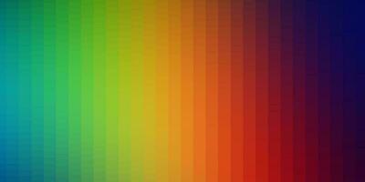 Dark Multicolor vector background with rectangles.