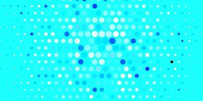 Dark BLUE vector background with spots.