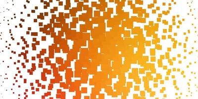 Light Orange vector background in polygonal style.