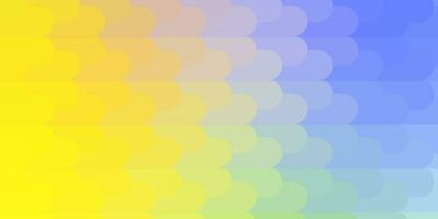 Light Multicolor vector template with lines.