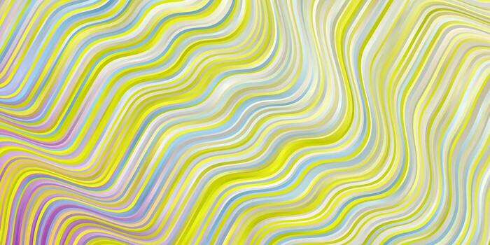 Fondo de vector multicolor claro con líneas.