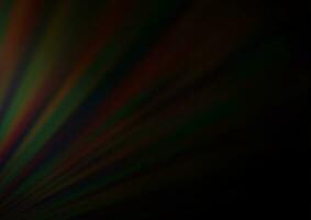 Dark Black vector abstract blurred template.