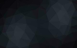 Dark BLUE vector polygonal template.