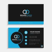 Business card template creative professional design vector