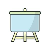 White Board icon vector design templates simple and modern concept