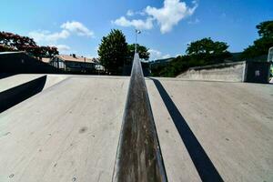 View of the skate park photo