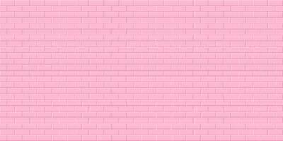 Pink brick wall background, Abstract geometric seamless pattern design, Vector illustration