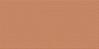 Brown brick wall background, Abstract geometric seamless pattern design, Vector illustration