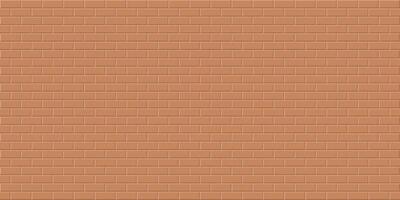 Brown brick wall background, Abstract geometric seamless pattern design, Vector illustration