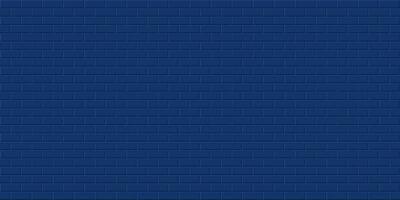 Dark blue brick wall background, Abstract geometric seamless pattern design, Vector illustration