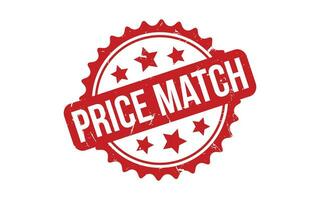 Price Match rubber grunge stamp seal vector