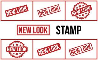 New Look Rubber Stamp Set Vector