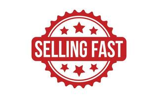 Red Selling Fast Rubber Stamp Seal Vector