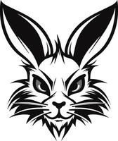 Black Hare Vector Logo A Timeless and Classic Logo for Your Business Black Hare Vector Logo A Professional and Elegant Logo for Your Company