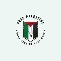gratis Palestina logo vector
