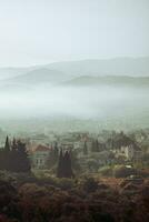 Beautiful Vintage Landscape. Lebanon photo