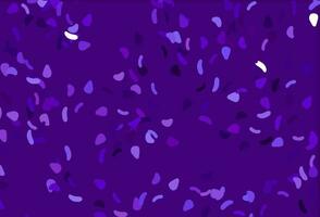 Light Purple vector texture with random forms.