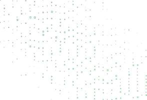 Light Blue, Green vector layout with rectangles, squares.