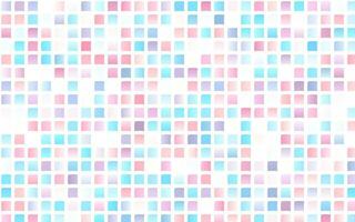 Light Blue, Red vector pattern in square style.