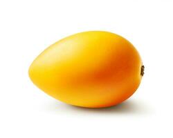 foto de saipan mango aislado en blanco antecedentes. generativo ai