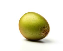 Photo of Kiwi isolated on white background. Generative AI