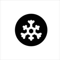 Snow icon vector