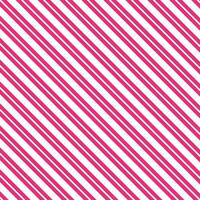 simple abstract modern seamlees wavy hot pink color digonal strip line pattern on white color background vector