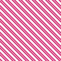 simple abstract modern seamlees wavy hot pink color digonal strip line pattern on white color background vector