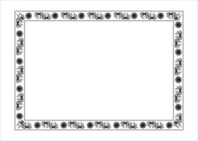 Vector Border design or photo frame
